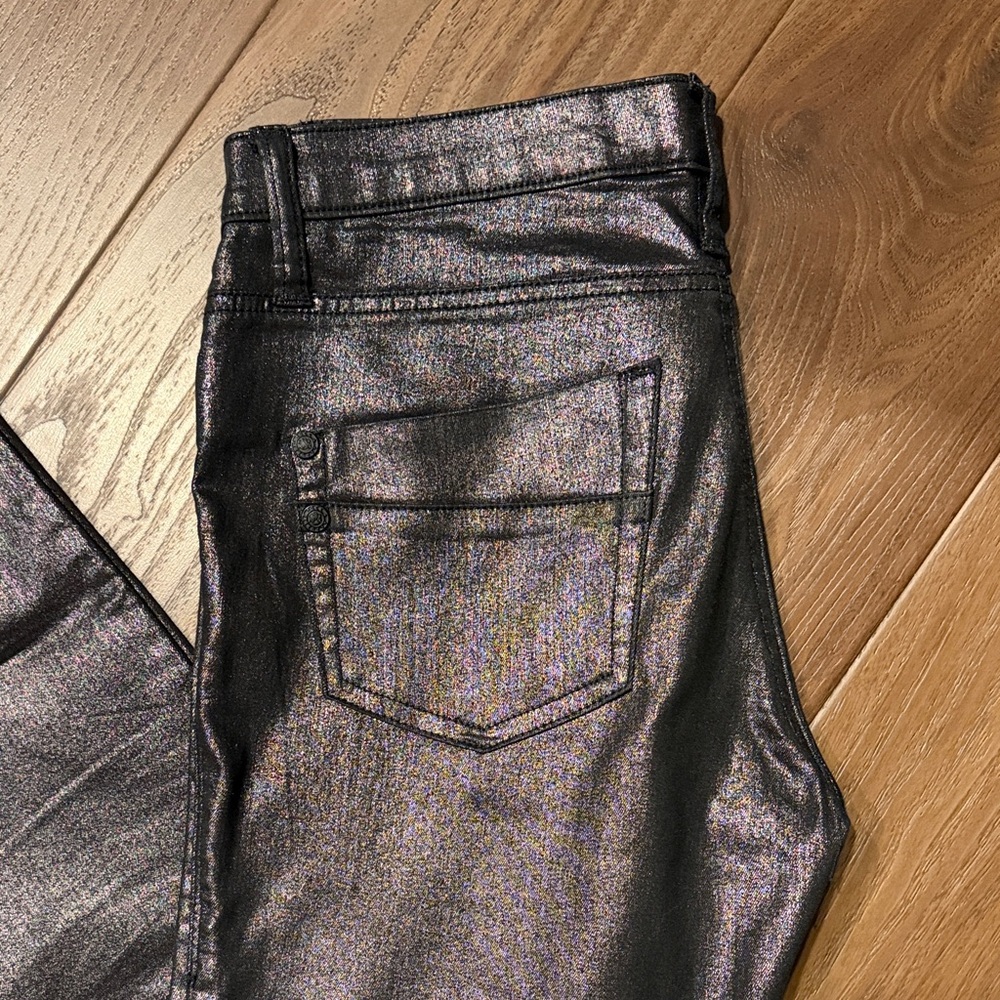 Rock & Republic Shimmering Pants Size 10 - Picture 3 of 10